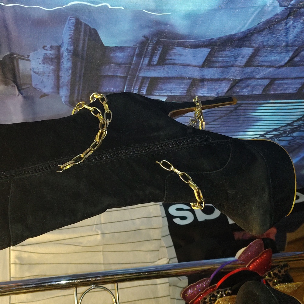 Woman's boot platforms - Picture 4 of 4